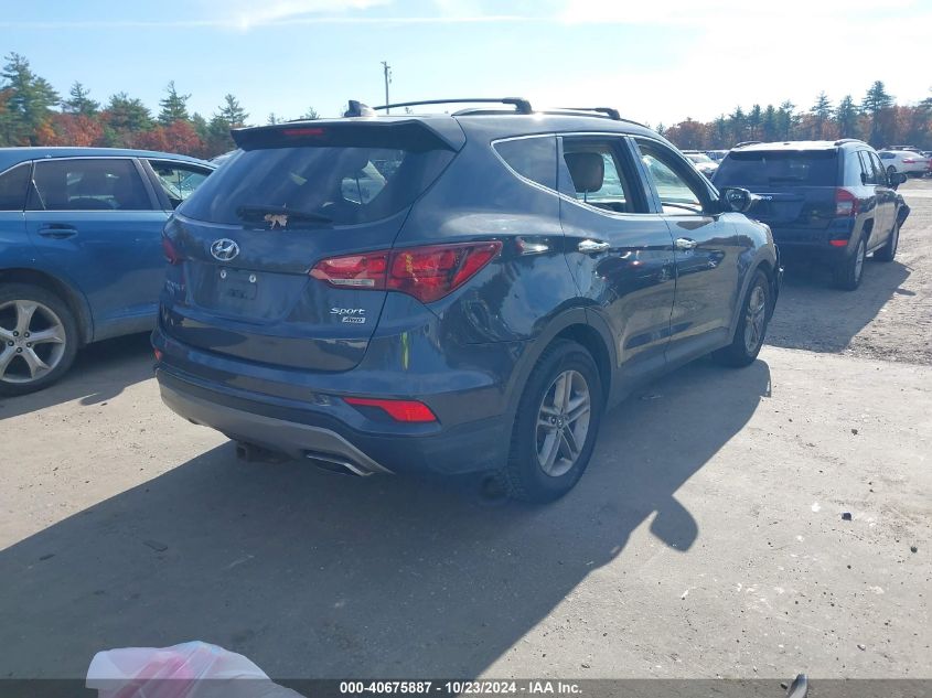 VIN 5XYZUDLB8HG490564 2017 HYUNDAI SANTA FE SPORT no.4