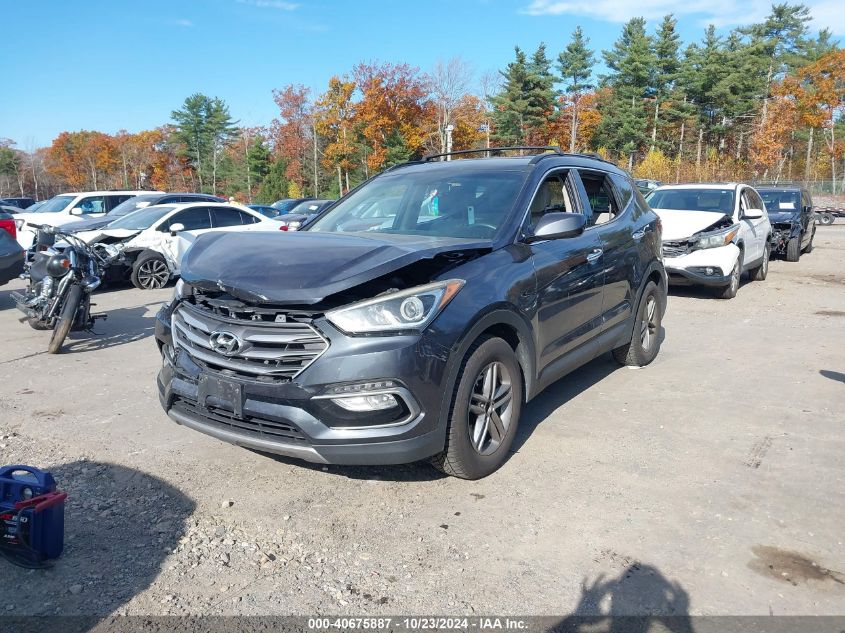 VIN 5XYZUDLB8HG490564 2017 HYUNDAI SANTA FE SPORT no.2