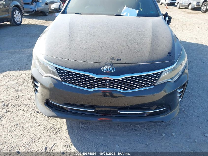 2016 Kia Optima Sxl Turbo VIN: 5XXGV4L27GG077574 Lot: 40675897