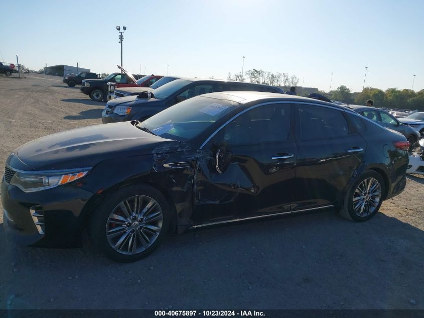 2016 Kia Optima Sxl Turbo VIN: 5XXGV4L27GG077574 Lot: 40675897