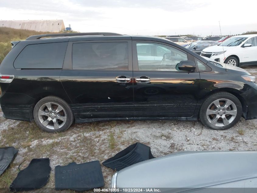 2014 Toyota Sienna Se 8 Passenger VIN: 5TDXK3DC3ES451569 Lot: 40675905