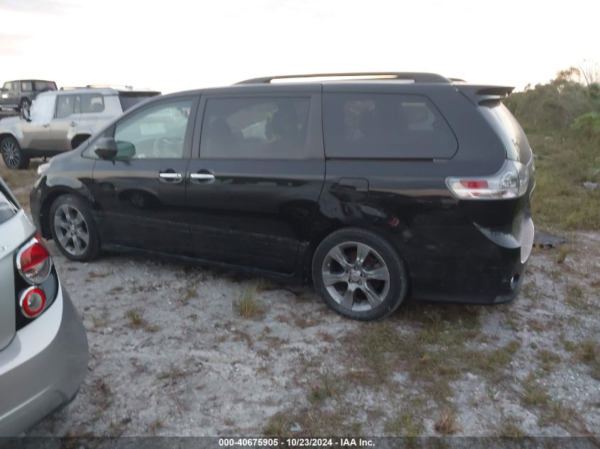 2014 Toyota Sienna Se 8 Passenger VIN: 5TDXK3DC3ES451569 Lot: 40675905