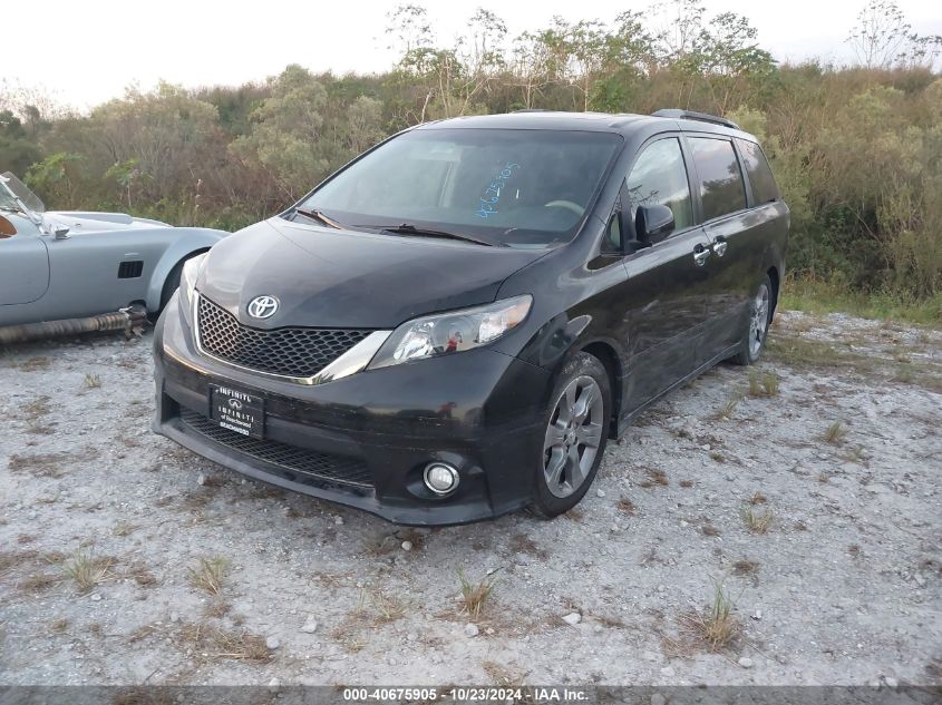 2014 Toyota Sienna Se 8 Passenger VIN: 5TDXK3DC3ES451569 Lot: 40675905