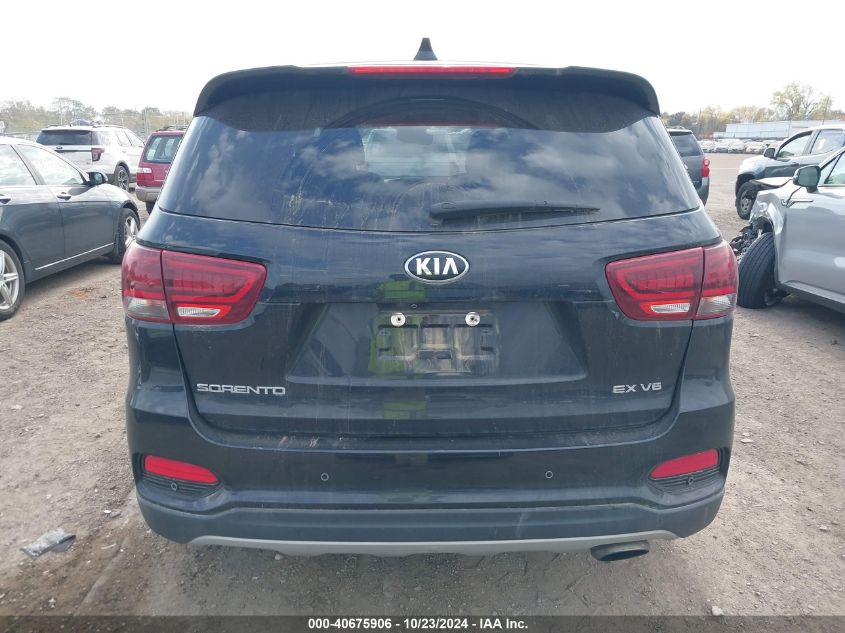 2019 Kia Sorento 3.3L Ex VIN: 5XYPHDA56KG503912 Lot: 40675906