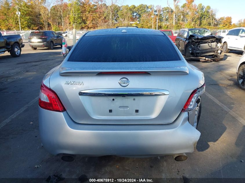 2010 Nissan Maxima 3.5 Sv VIN: 1N4AA5AP5AC839707 Lot: 40675912