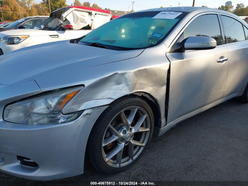 2010 Nissan Maxima 3.5 Sv VIN: 1N4AA5AP5AC839707 Lot: 40675912