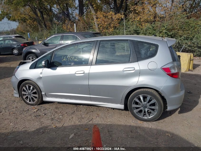 2013 Honda Fit Sport VIN: JHMGE8H58DC071304 Lot: 40675921