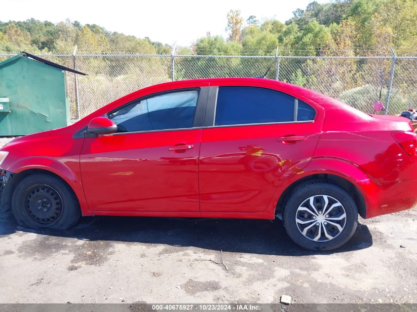 2013 Chevrolet Sonic Ls Auto VIN: 1G1JA5SH9D4194696 Lot: 40675927