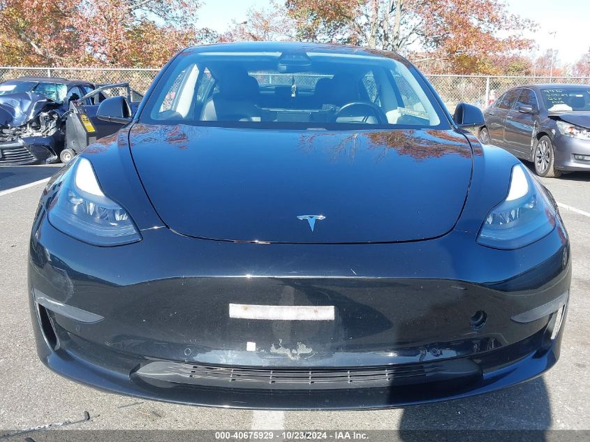 2021 Tesla Model 3 Standard Range Plus Rear-Wheel Drive VIN: 5YJ3E1EA2MF911640 Lot: 40675929