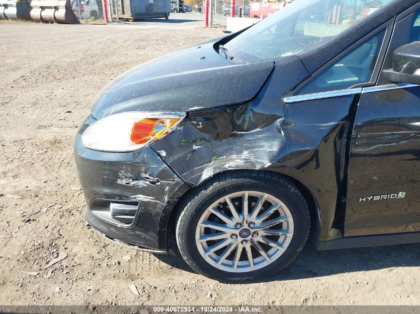 2013 Ford C-Max Hybrid Sel VIN: 1FADP5BU8DL554472 Lot: 40675934