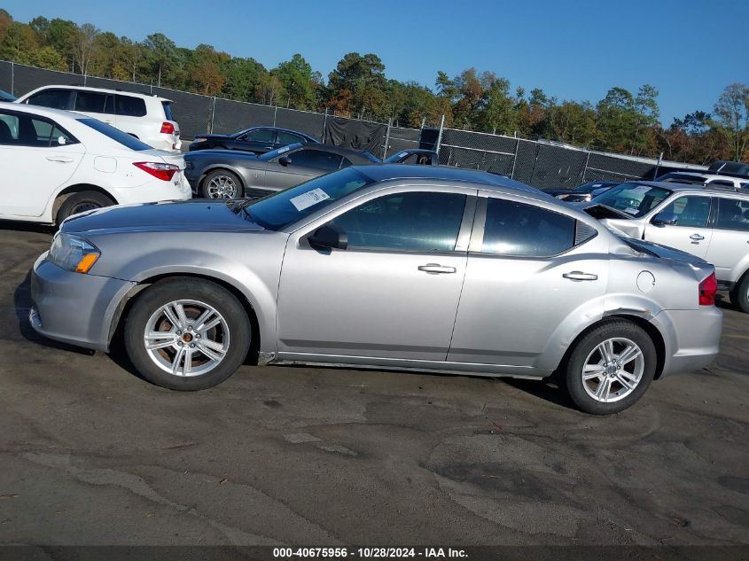 2013 Dodge Avenger Se VIN: 1C3CDZAB2DN649379 Lot: 40675956