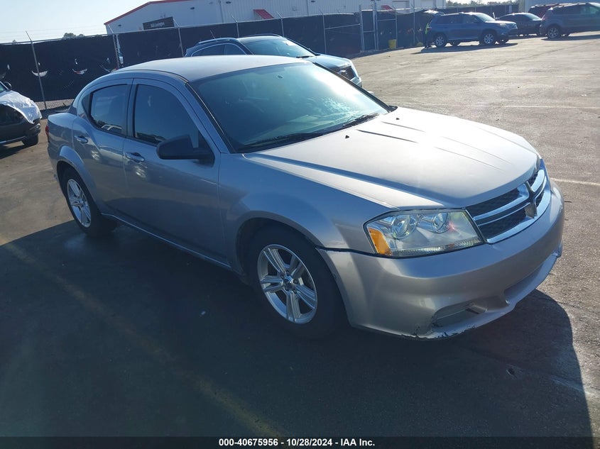 2013 DODGE AVENGER SE - 1C3CDZAB2DN649379
