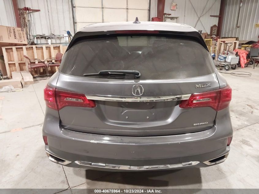 2018 Acura Mdx VIN: 5J8YD4H33JL027210 Lot: 40675964