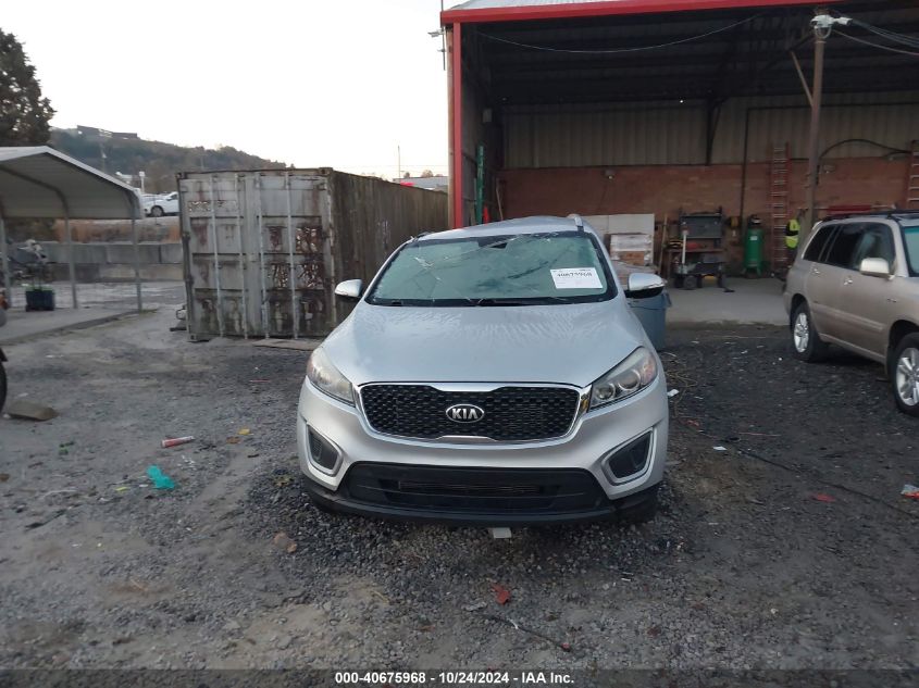 2018 Kia Sorento 3.3L Lx VIN: 5XYPG4A59JG375604 Lot: 40675968