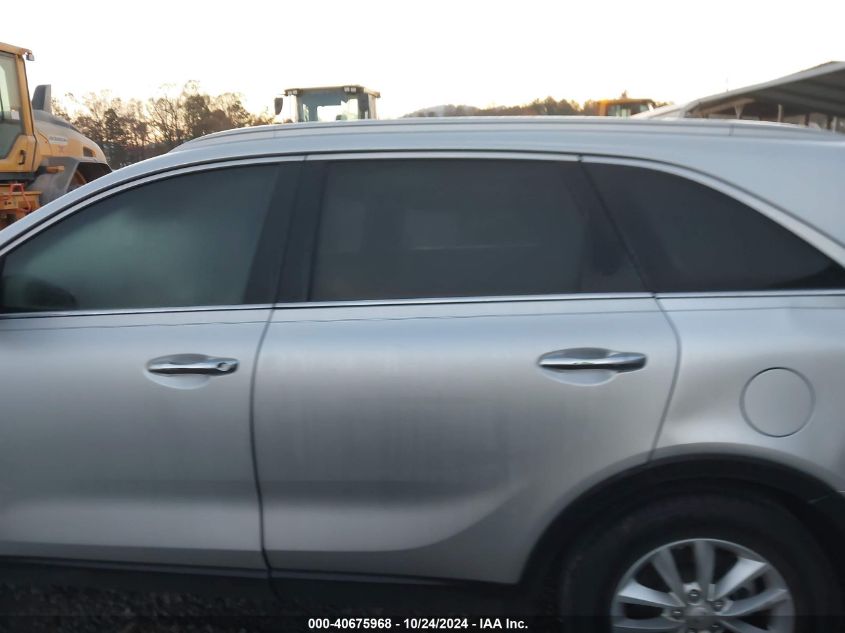 2018 KIA SORENTO 3.3L LX - 5XYPG4A59JG375604