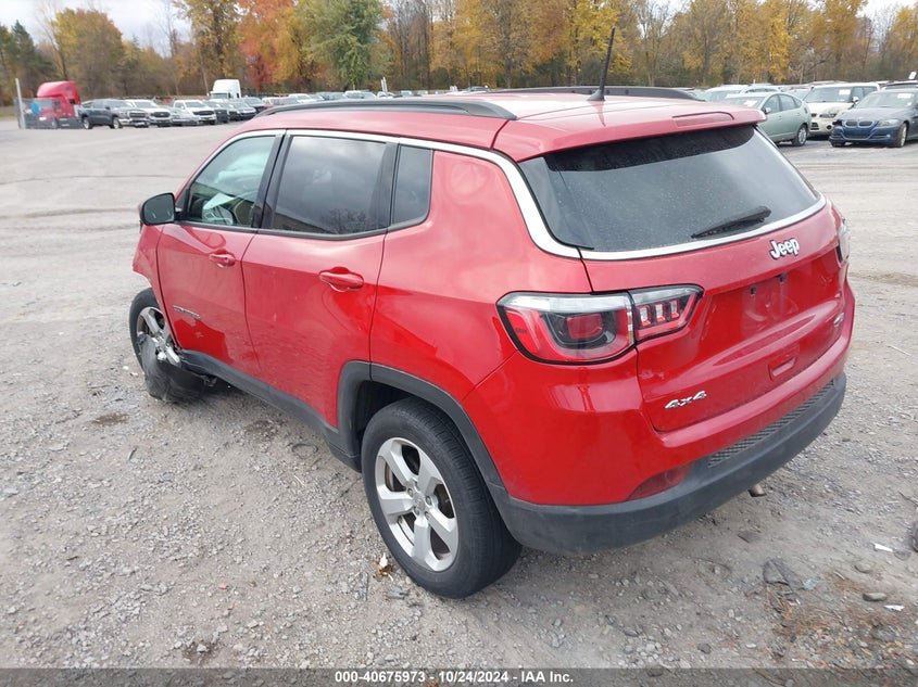 VIN 3C4NJDBB1HT646574 2017 JEEP NEW COMPASS LATITUDE 4X4
