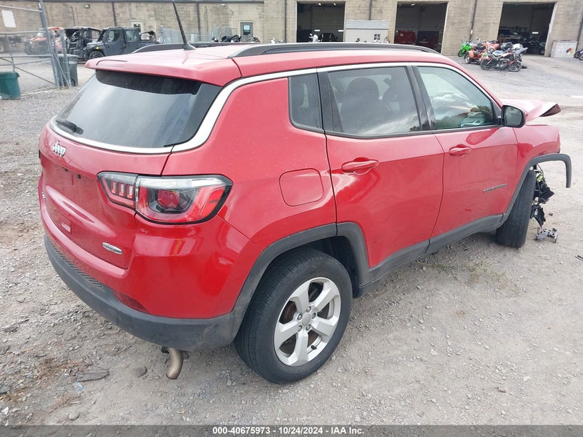 VIN 3C4NJDBB1HT646574 2017 JEEP NEW COMPASS LATITUDE 4X4