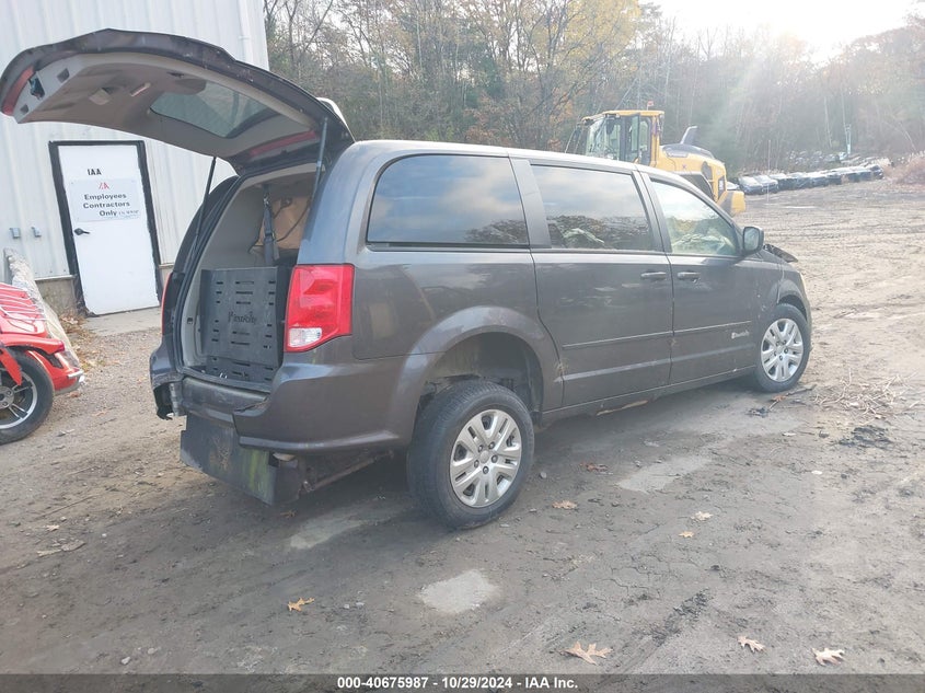 2017 DODGE GRAND CARAVAN SE - 2C4RDGBG3HR750721