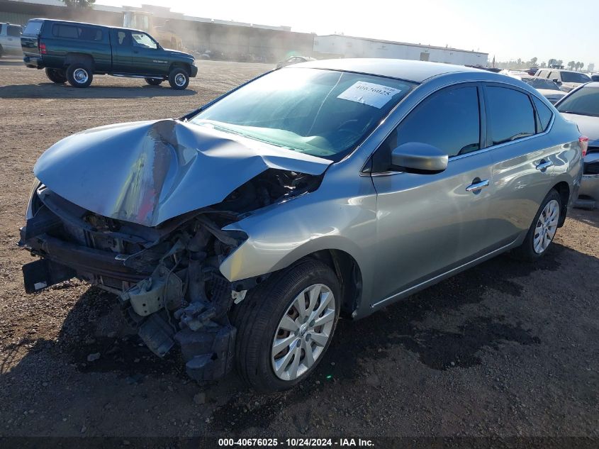 2013 Nissan Sentra Sv VIN: 3N1AB7AP3DL648365 Lot: 40676025