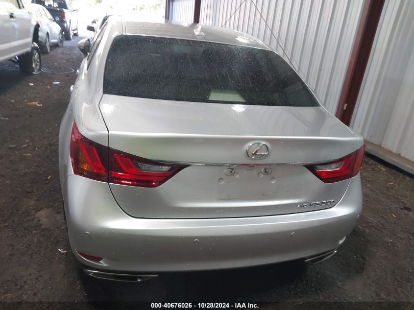 VIN JTHCE1BL4D5001753 2013 Lexus GS, 350 no.17