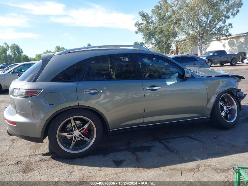 2005 Infiniti Fx35 VIN: JNRAS08U15X105523 Lot: 40676036