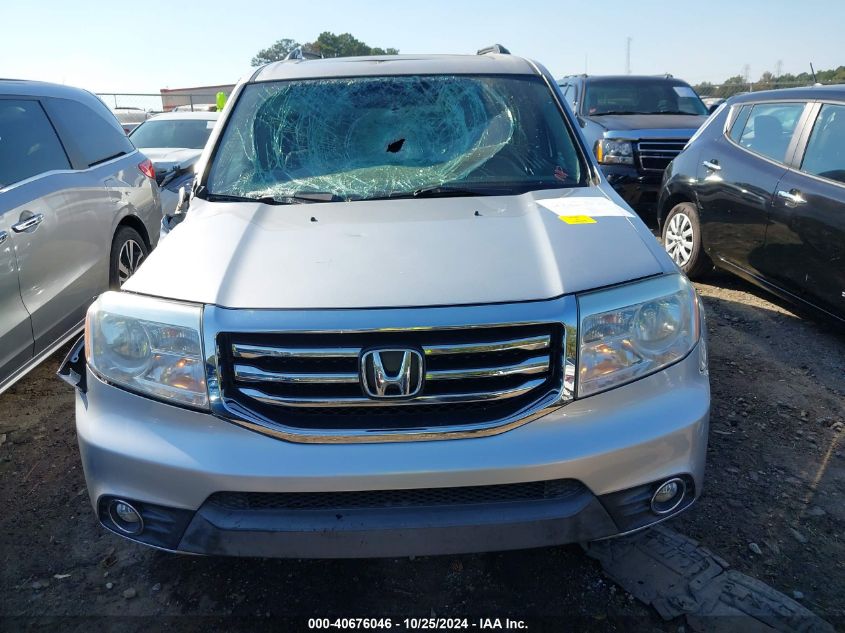 2014 Honda Pilot Ex-L VIN: 5FNYF3H70EB010136 Lot: 40676046