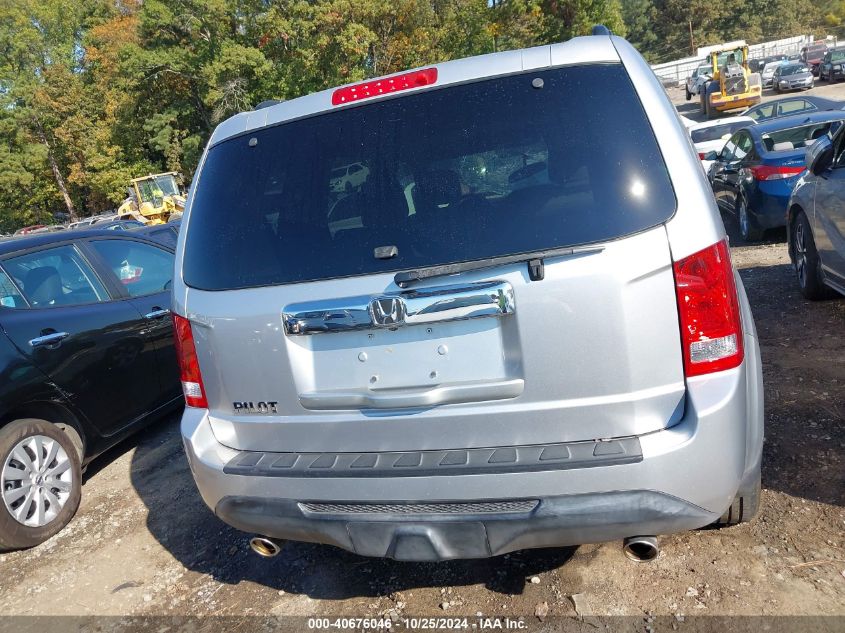 2014 Honda Pilot Ex-L VIN: 5FNYF3H70EB010136 Lot: 40676046