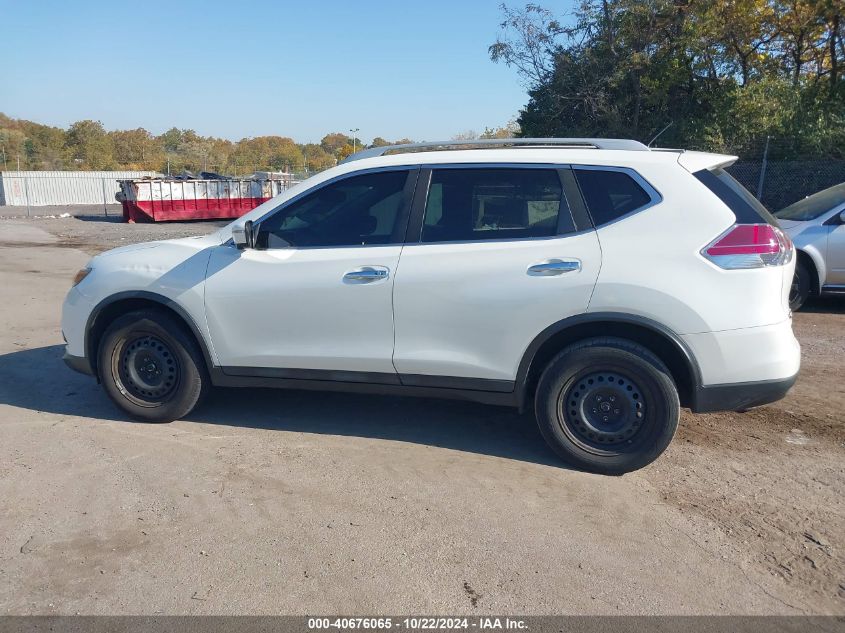 2016 Nissan Rogue Sl VIN: 5N1AT2MV8GC769041 Lot: 40676065