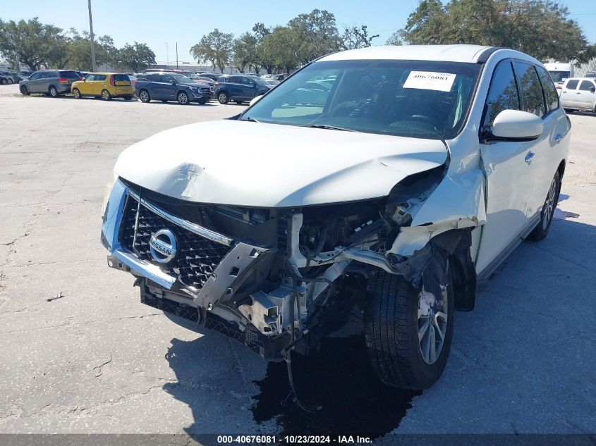 2013 Nissan Pathfinder S VIN: 5N1AR2MN4DC642202 Lot: 40676081