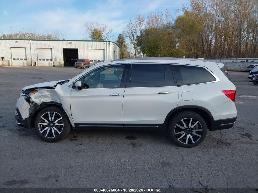 2021 Honda Pilot Awd Touring 8 Passenger VIN: 5FNYF6H93MB050227 Lot: 40676084