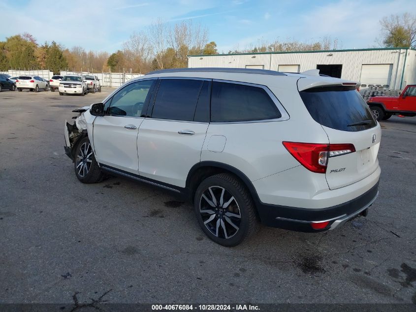 2021 Honda Pilot Awd Touring 8 Passenger VIN: 5FNYF6H93MB050227 Lot: 40676084