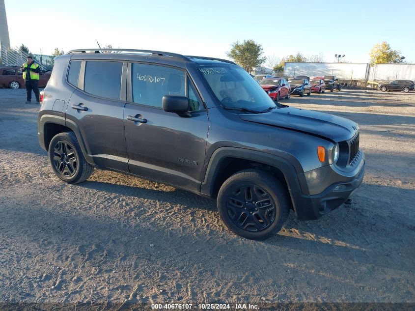 VIN ZACCJBAB9JPH63927 2018 JEEP RENEGADE no.1