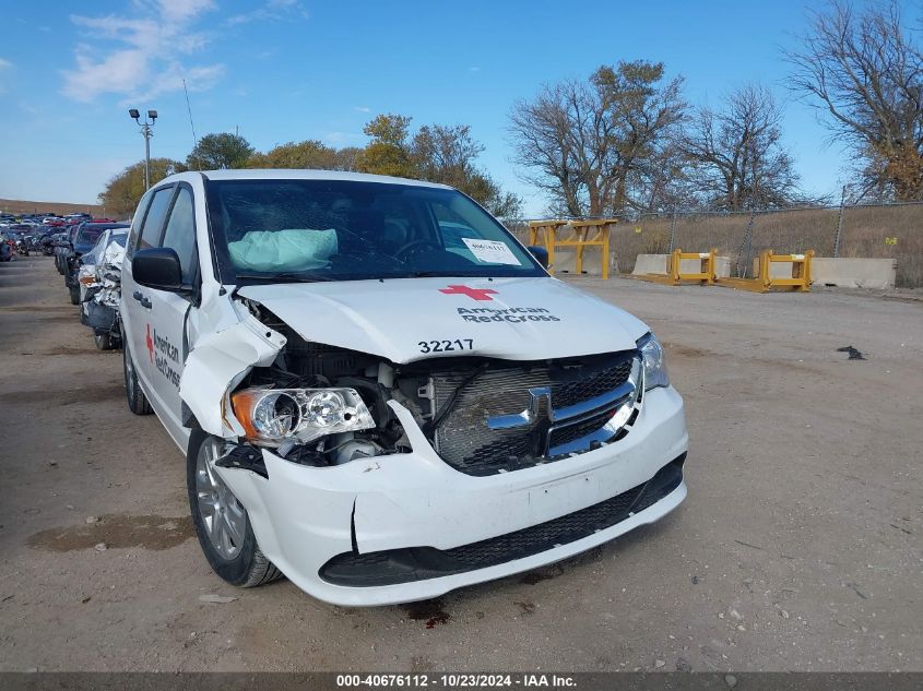 2020 Dodge Grand Caravan Se VIN: 2C4RDGBG4LR217883 Lot: 40676112