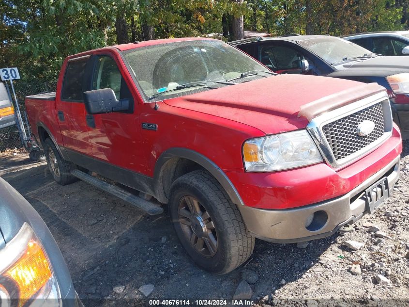 2006 Ford F-150 Fx4/Lariat/Xlt VIN: 1FTPW14V96FB51515 Lot: 40676114