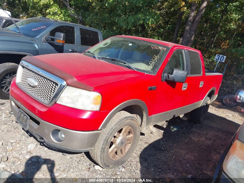 2006 Ford F-150 Fx4/Lariat/Xlt VIN: 1FTPW14V96FB51515 Lot: 40676114