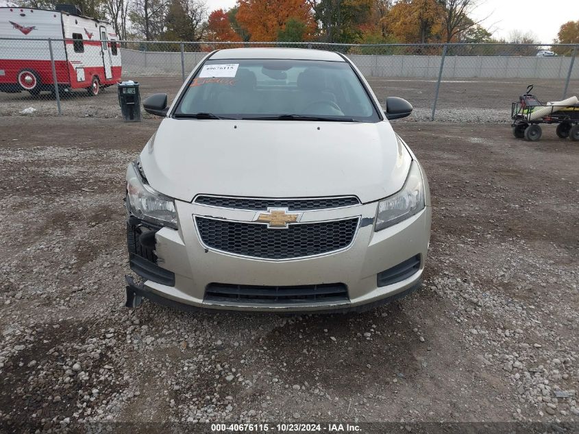 2013 Chevrolet Cruze Ls Auto VIN: 1G1PA5SH9D7224482 Lot: 40676115