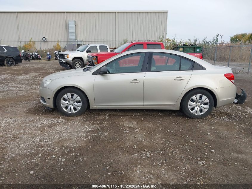 2013 Chevrolet Cruze Ls Auto VIN: 1G1PA5SH9D7224482 Lot: 40676115