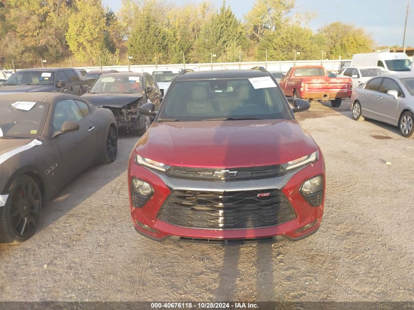 2022 Chevrolet Trailblazer Fwd Rs VIN: KL79MTSL5NB070705 Lot: 40676118