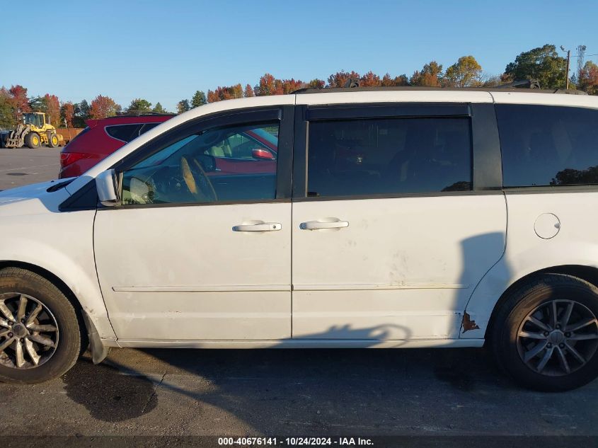 2014 Dodge Grand Caravan Sxt VIN: 2C4RDGCG0ER356619 Lot: 40676141