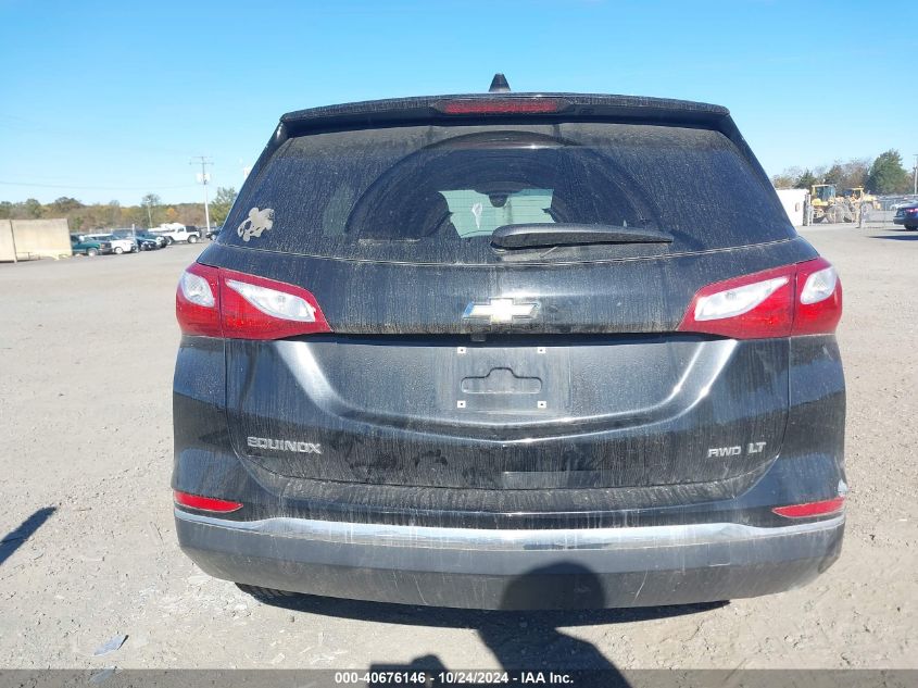 2020 Chevrolet Equinox Awd Lt 1.5L Turbo VIN: 2GNAXUEV8L6108624 Lot: 40676146