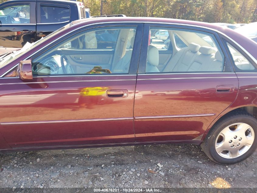 2004 Toyota Avalon Xls VIN: 4T1BF28BX4U387501 Lot: 40676201