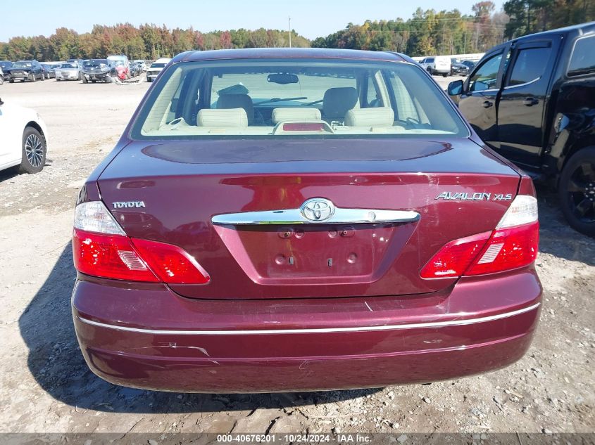 2004 Toyota Avalon Xls VIN: 4T1BF28BX4U387501 Lot: 40676201