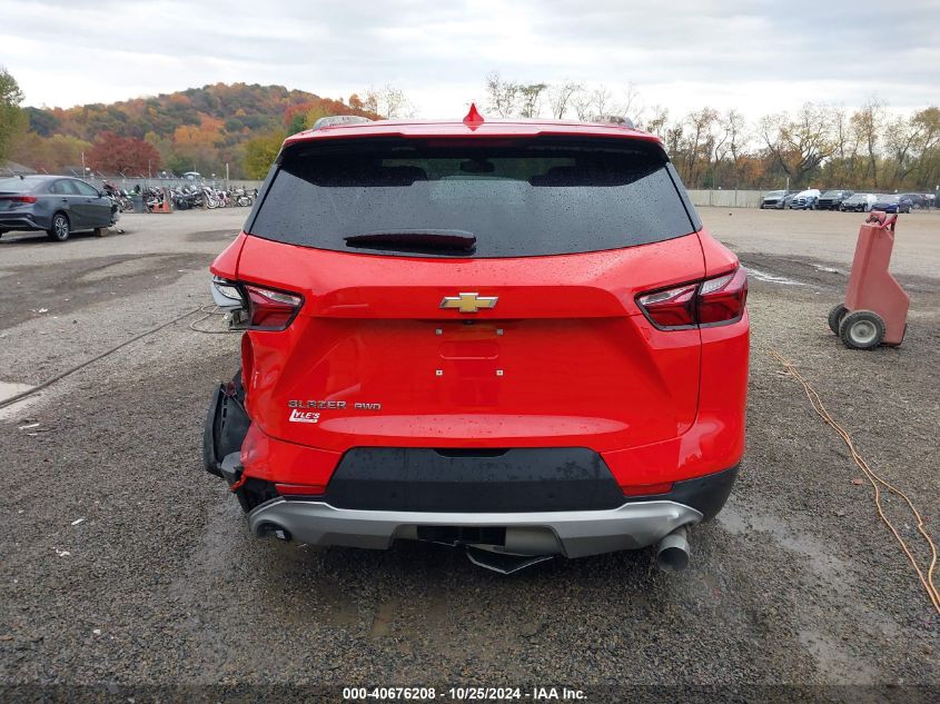 2021 Chevrolet Blazer Awd 2Lt VIN: 3GNKBHRSXMS510013 Lot: 40676208