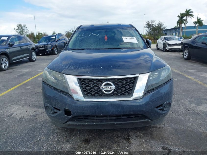 2014 Nissan Pathfinder S VIN: 5N1AR2MN7EC632961 Lot: 40676210