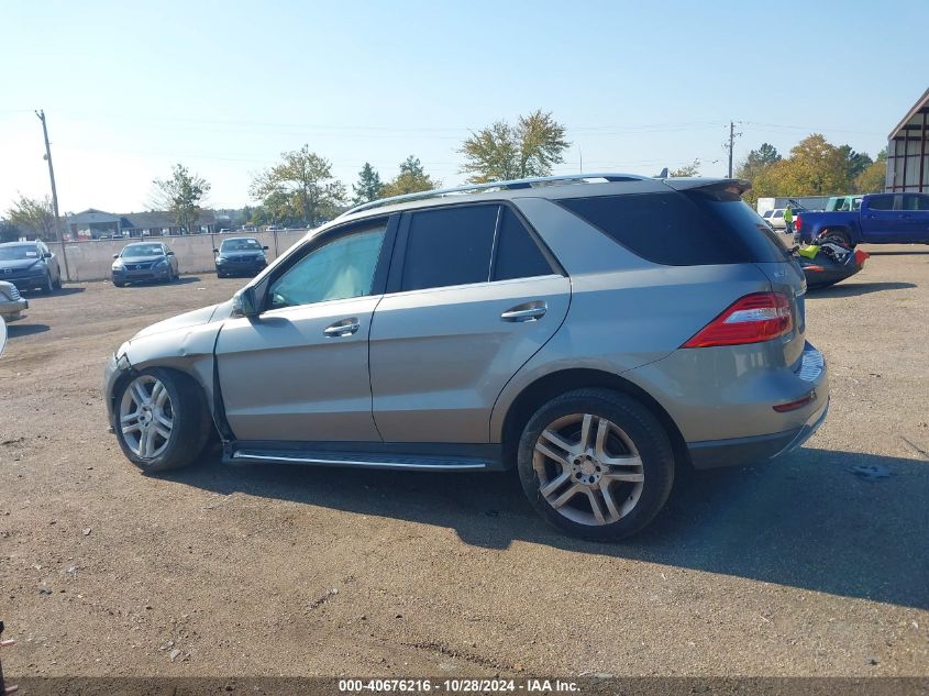 2013 Mercedes-Benz Ml 350 4Matic VIN: 4JGDA5HB1DA207199 Lot: 40676216