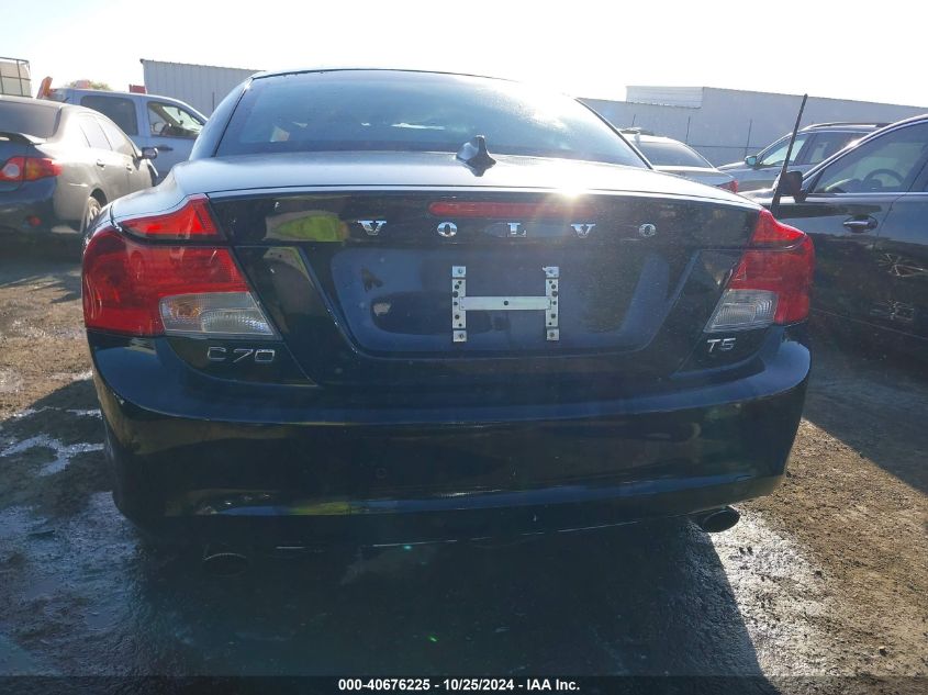 2011 Volvo C70 T5 VIN: YV1672MC0BJ119003 Lot: 40676225