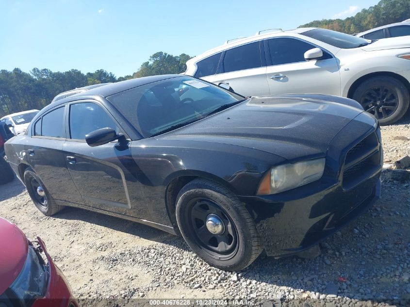 2014 Dodge Charger Police VIN: 2C3CDXAG4EH346484 Lot: 40676228