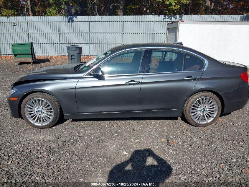 2014 BMW 335I xDrive VIN: WBA3B9G55ENR92317 Lot: 40676236