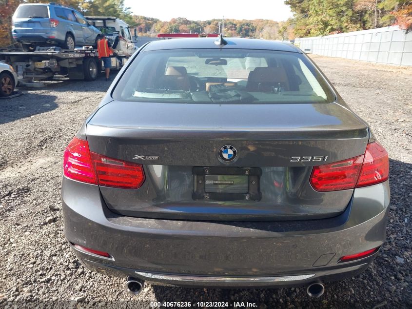 2014 BMW 335I xDrive VIN: WBA3B9G55ENR92317 Lot: 40676236