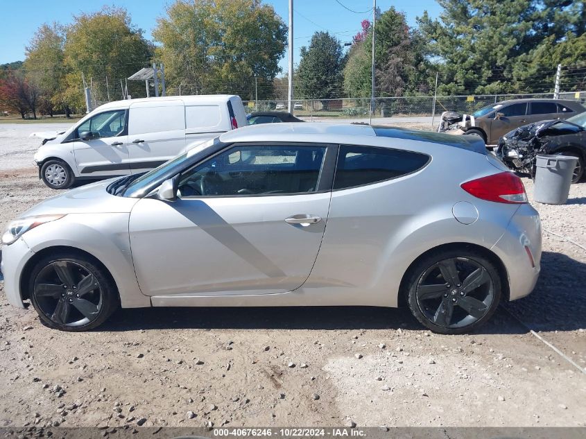 2017 Hyundai Veloster VIN: KMHTC6AD0HU312103 Lot: 40676246